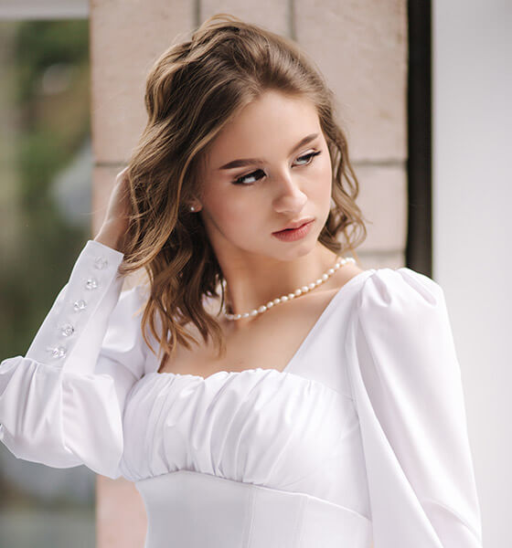 Stylish Simple Gown-2